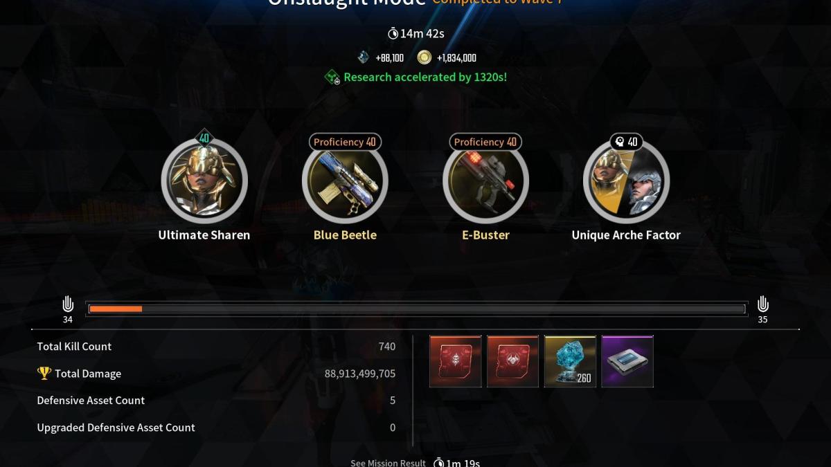 Onslaught 3 - 88 Billion Damage