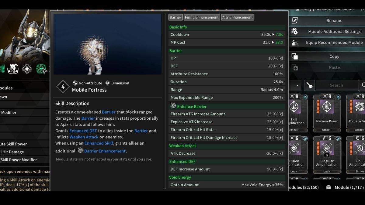 Mobile Fortress Buffs