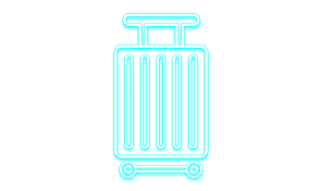 Neon Suitcase