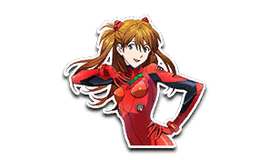 Asuka Sticker