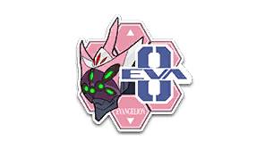 Evangelion Production Model-08 Sticker
