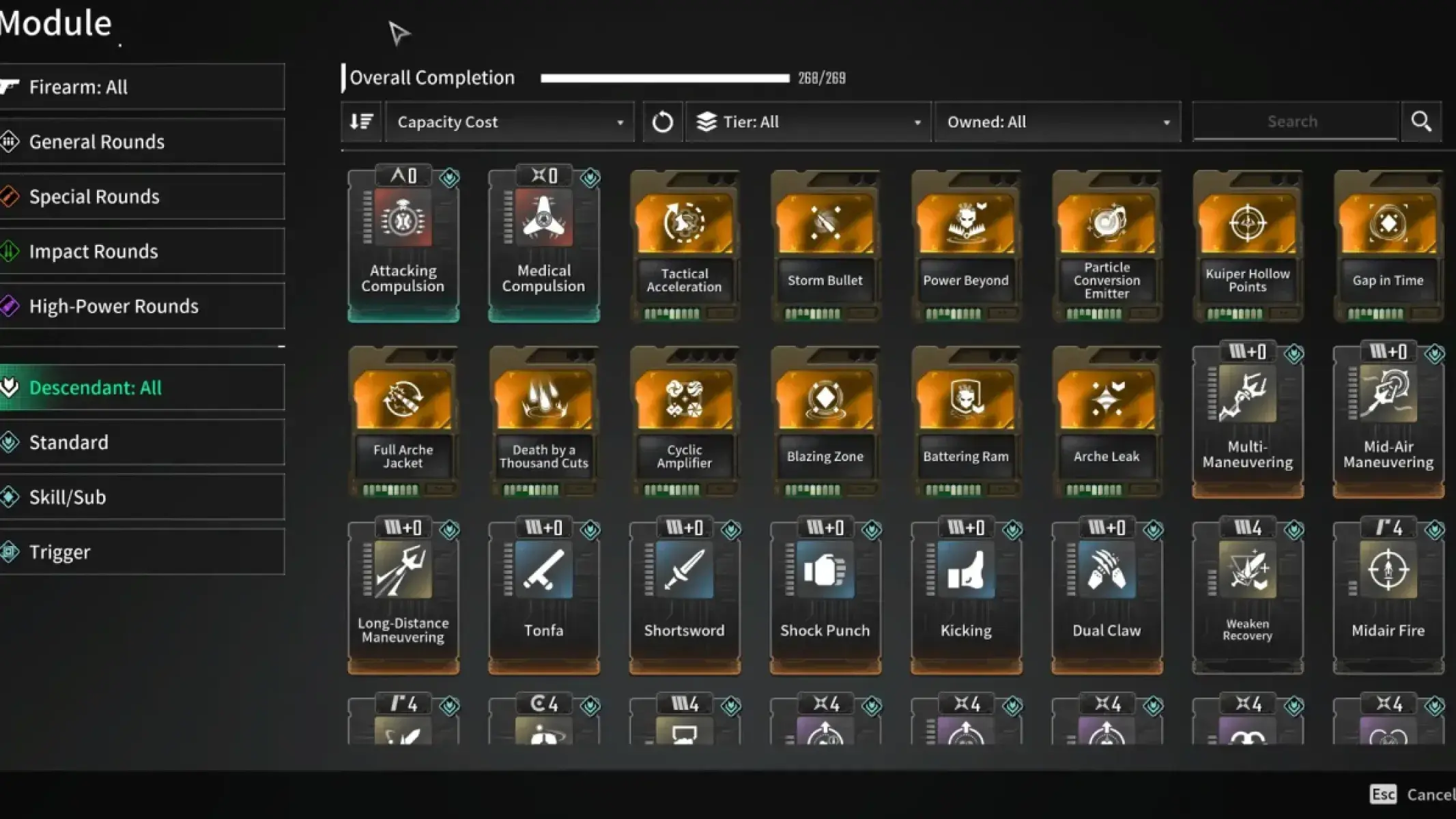 The First Descendant Module Wiki and Database List